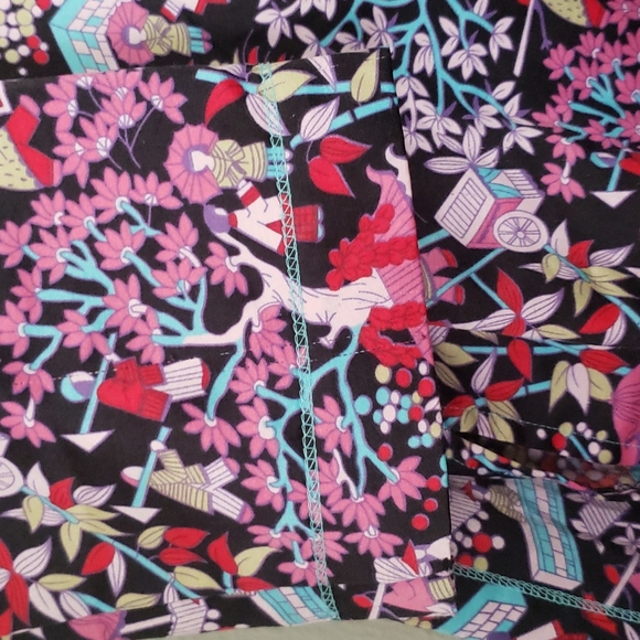 ORIENTIAL Theme PJ Pant Set Large Silky - Picture 7 of 12